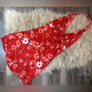 ROMWE Halter Floral Print Dress (Size S)